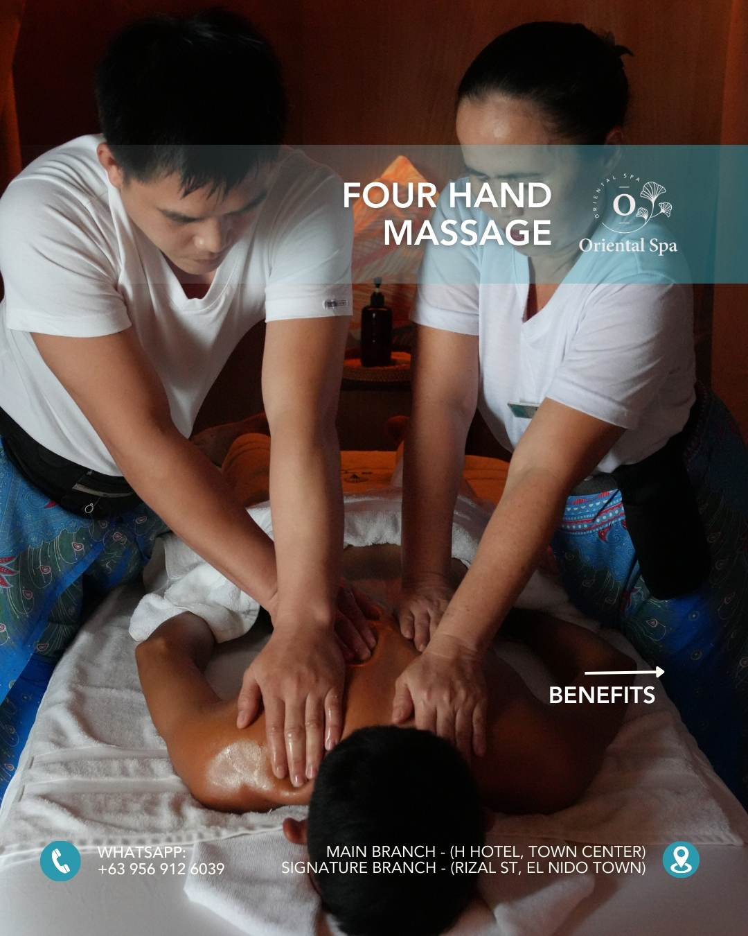 Four Hand Massage at Oriental Spa El Nido